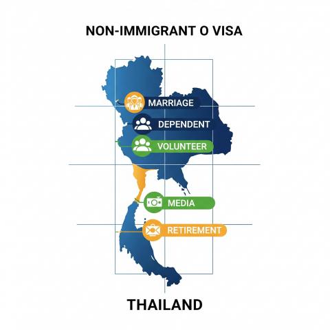 map of thailand