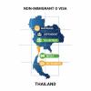 map of thailand