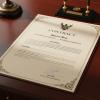 contract on a desk