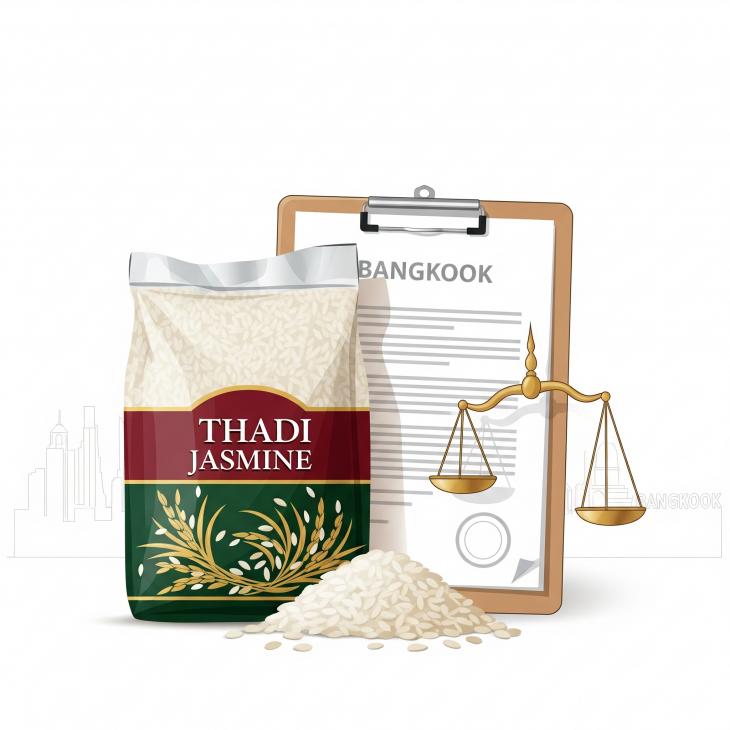 rice product imported in thailand